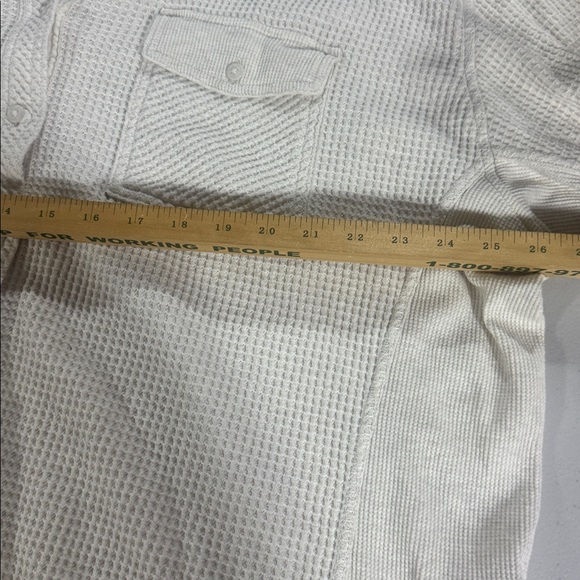 AAerie Women’s Anytime Fave Waffle Oversized Shirt  Sz M - Picture 7 of 9